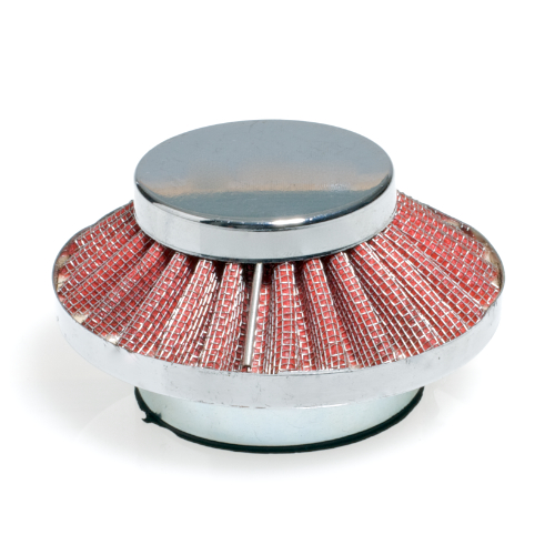 Air Filter with Red Mesh Screen for Gas Scooters
