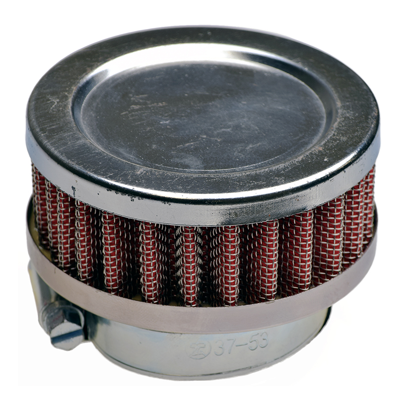 Flat Pancake Style Air Filter for Gas Scooters