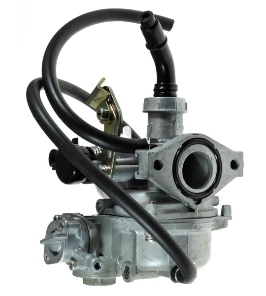 ATV & Dirt Bike Carburetor with 19 mm Intake and Right Side Chokewith Fuel Shutoff