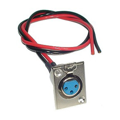 XLR Charging Port / Socket (Metal)