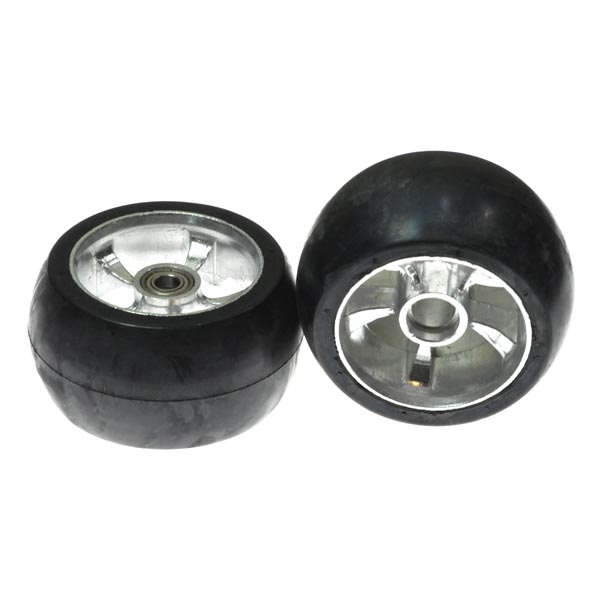 Solid Rear Wheels for Razor Ground Force Go Kart (Set of 2)