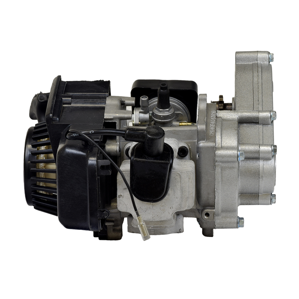 47cc Engine with Gearbox Transmission for Dirt Bikes, Mini Quad ATVs, & Pocket Bikes