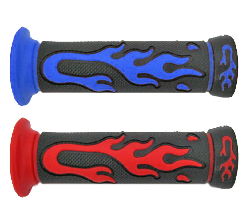 Flame Handlebar Grips for Bikes & Scooters 