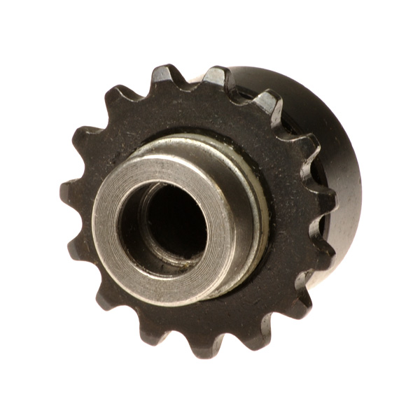 Sprocket & Roller Clutch Assembly, #25 Chain, 15 Tooth