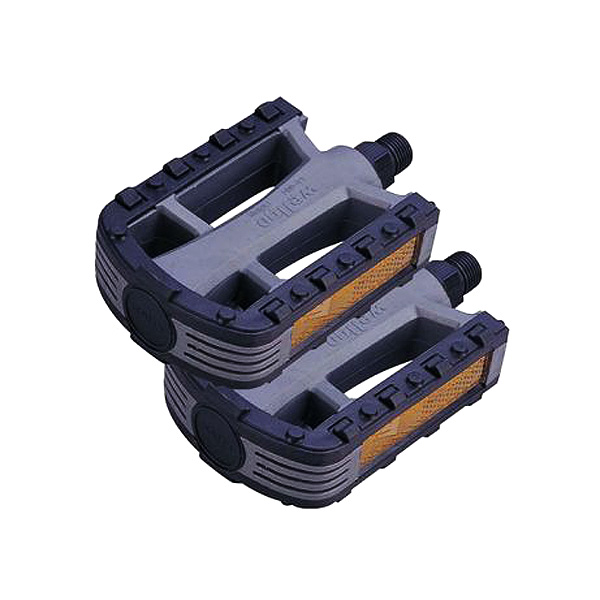 Black & Gray Pedals for  Electric Bicycles (Set of 2)