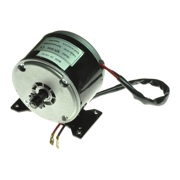 24 Volt 250 Watt Electric Motor with 11-Tooth #25 Chain Sprocket (MY1016)